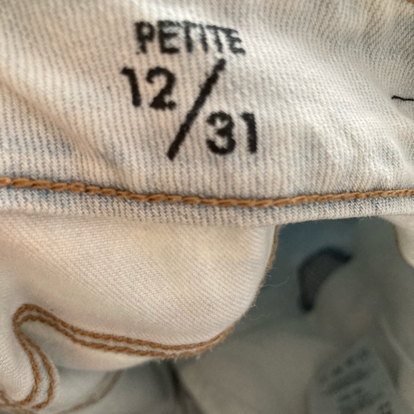 Liverpool Crop Ankle Distressed Skinny Jean 12P - Picture 13 of 16